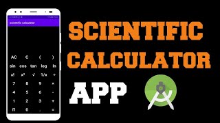 How to make a Scientific Calculator Application | Android Project | Android Studio screenshot 2