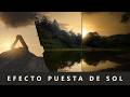 Efecto Puesta de sol en Affinity Studio