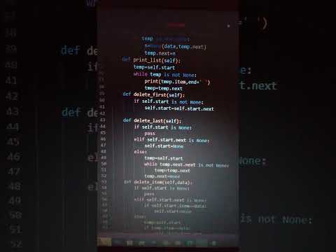 Singly Linkedlist in