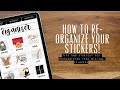  reorganize my digital stickers with me   how to organize your digital stickers 