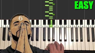 Drake - 6 God (EASY Piano Tutorial Lesson) screenshot 4