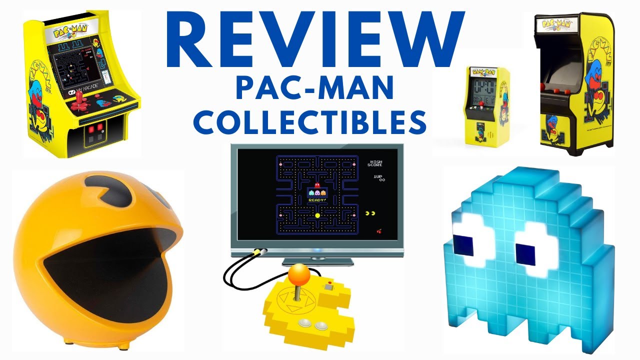 Review PAC-MAN Collectibles - YouTube