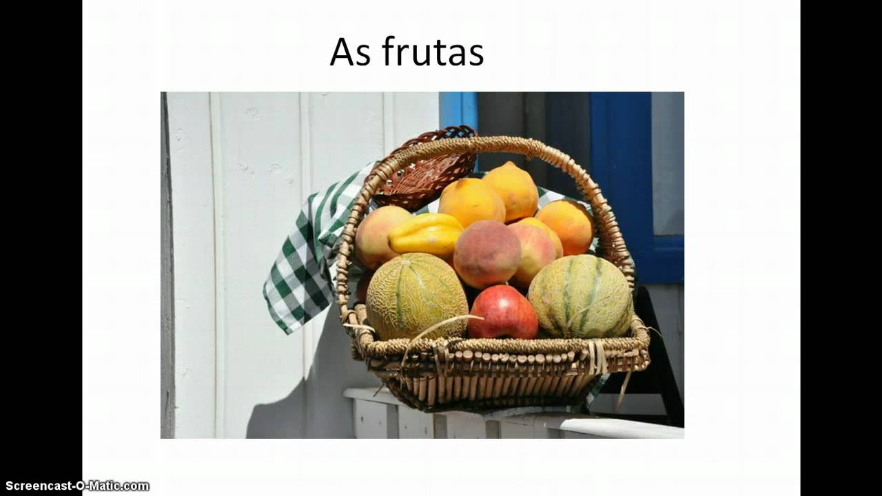 Portuguese Lesson Comida Food YouTube