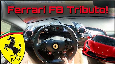 Brand New 2021 FERRARI F8 Tributo INSANE Driving POV!!
