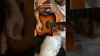 Ed Sheeran - Thinking out loud ❤️Guitar intro short cord and solo