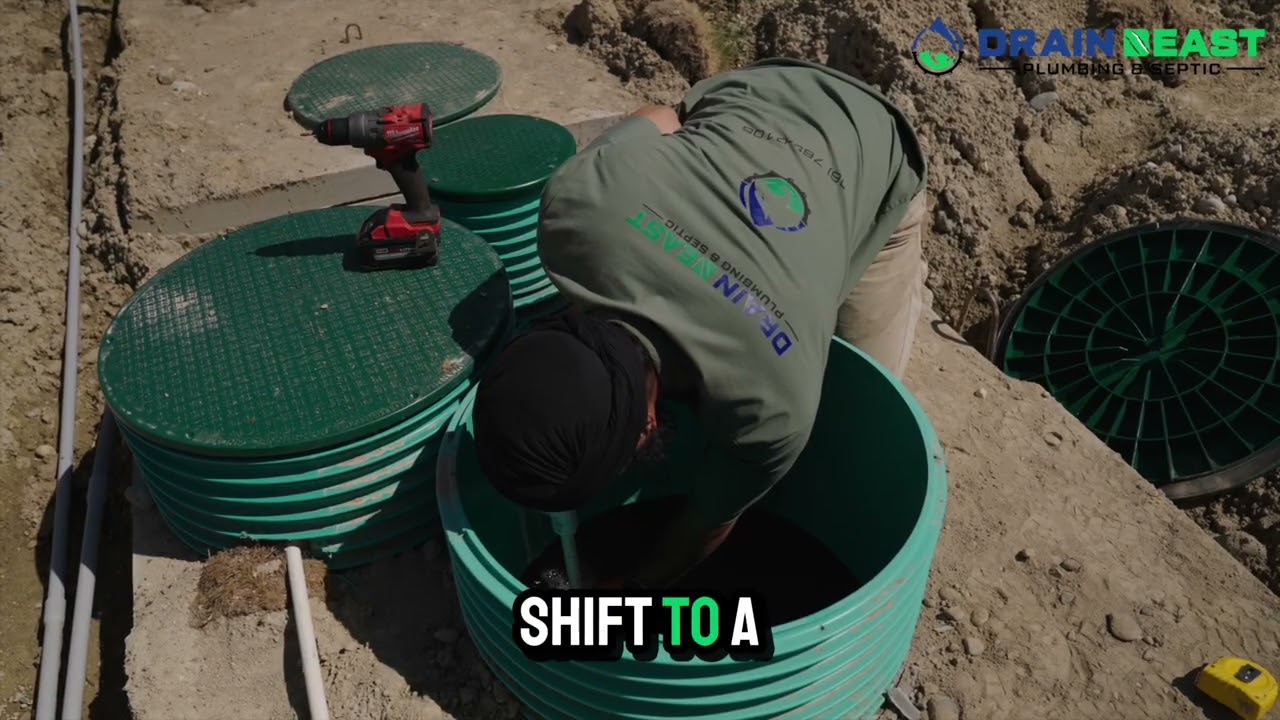 ⁣Why is proper backfilling important when installing a septic tank?