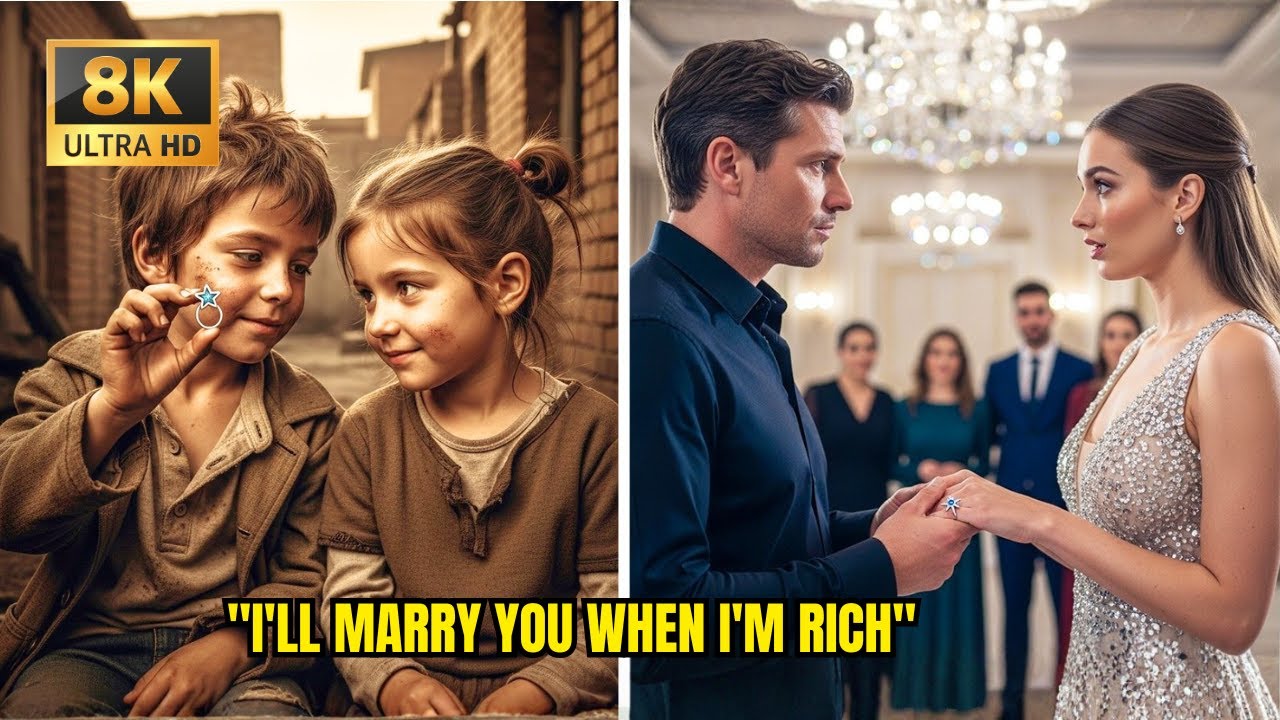 Single Dad Froze Seeing the CEO's Ring – His Promise as a child, I'll Marry You