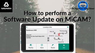 How To Update The Software Of The Navman Micam?
