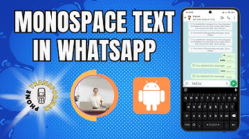 How to Send Monospace Text in WhatsApp | Stand Out in Chats!