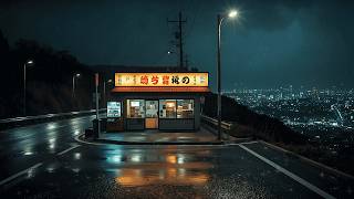 Nagoya After Rain 🌧️ — 90s Lofi Street Atmosphere | 4K