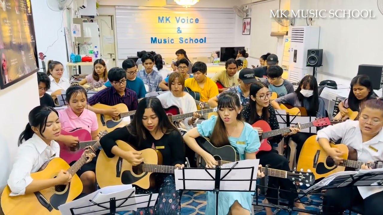 မင်းအတွက်ဆိုရင်  | Guitar Cover by MK Music School Students