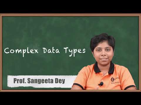 Video: Hvad er komplekse datatyper i DBMS?