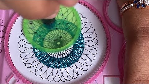 How we can make Spirograph by using Spirograph tools set? #spirograph #shortsvideo #viral #trending 