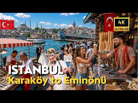 Turkey Istanbul, Türkei | Istanbul | Stadtrundgang 4K