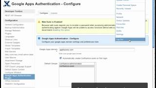 Google Apps Authenticator For Atlassian Confluence Not Latest