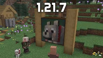 All the News in the Minecraft 1.21.7 Hotfix!