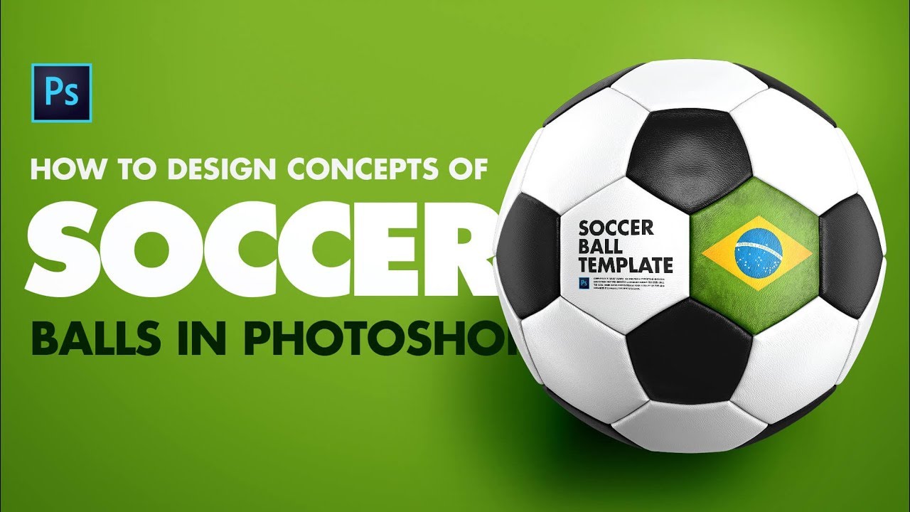 Download Design Soccer Ball / Football in Photoshop | Sports Mockup ...
