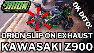 Orion Slip On Exhaust for my Kawasaki Z900