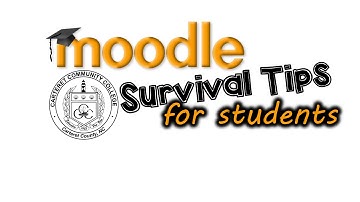 Managing Calendars - Moodle Survival Tips for Students
