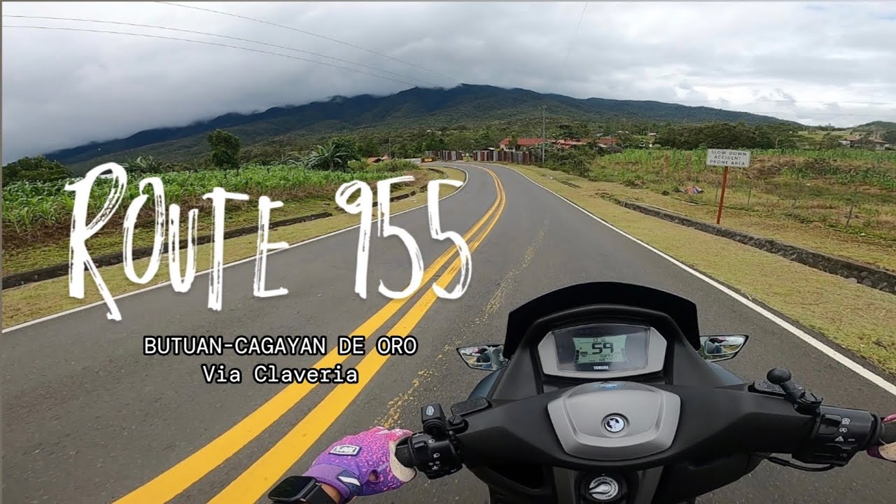 BUTUAN CITY TO CAGAYAN DE ORO CITY VIA ROUTE 955 Claveria