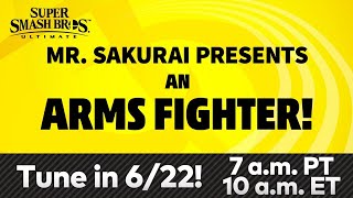 Mr. Sakurai Presents: AN ARMS FIGHTER | Super Smash Bros Ultimate DLC