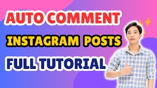 Instagram Auto Commenter- Auto comment on a list of posts on Instagram  *full instructions*