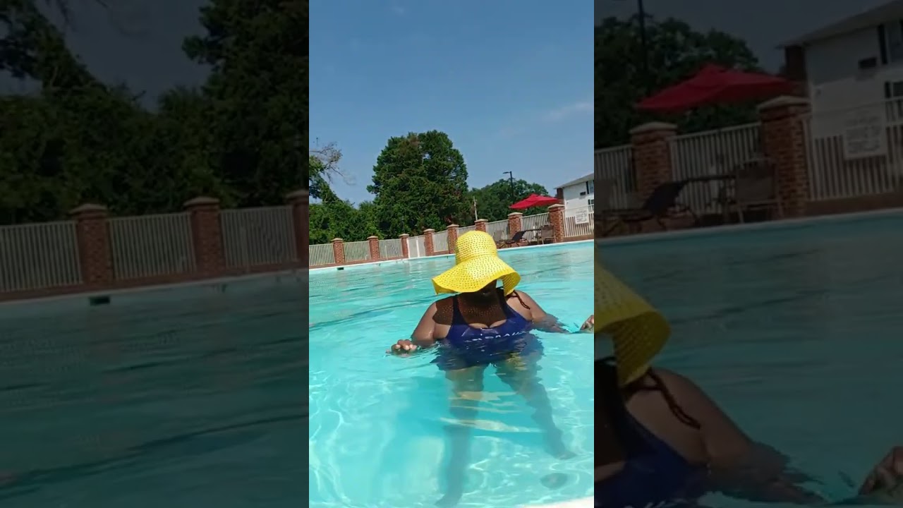 Live aqua stretch highlight #wobsummer #pool