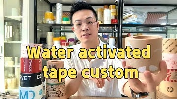 Logo gum tape,water activated tape custom,printed kraft packaging tape,logo tape eco