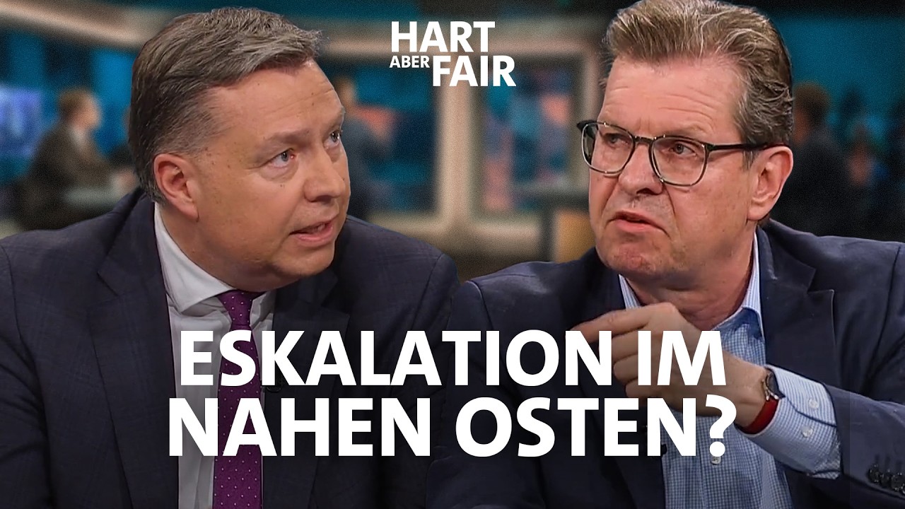 Krieg in Nahost: Wie geht es weiter in Iran? I Hart aber fair