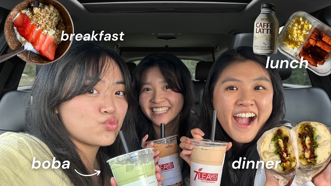 LETTING MY SISTERS DECIDE WHAT I EAT FOR 24 HOURS?! 🌭🧋🍳 PT. 1