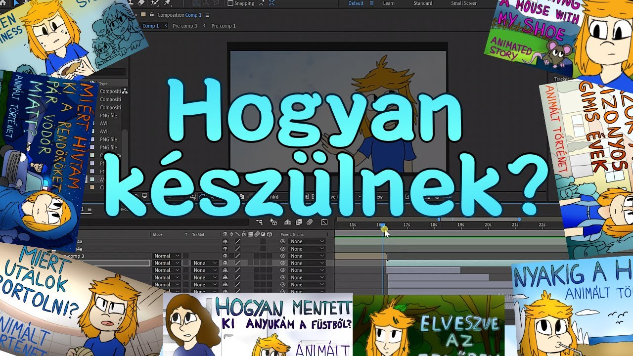 Hogyan készülnek az animált történeteim?