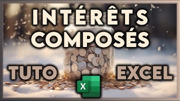 Intérêts composés: Tutoriel Excel pour débutants. Peaufine ton plan d