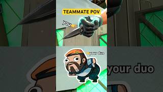 Rogue Push Melee From Teammate POV #valorant