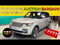 Range rover bargain  uk car auction  100k new but sold for how much