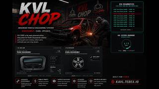 [FiveM Script] KVL Chop Shop | Advanced Vehicle Dismantling & Minigames (QB/QBOX/ESX)