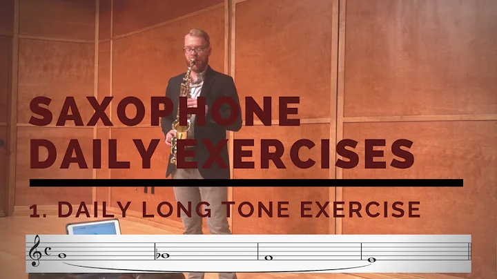 Saxophone Daily Long Tone Exercise || James Barger...