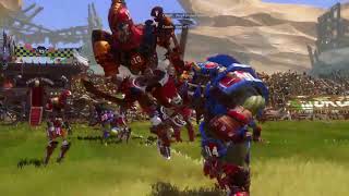 Bloodbowl 2 Orcs vs Undead  [Game&amp; Chat #1]