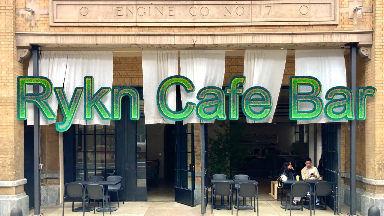 Rykn Cafe Bar. Tea and Coffee Shop In Art District of Downtown Los Angeles