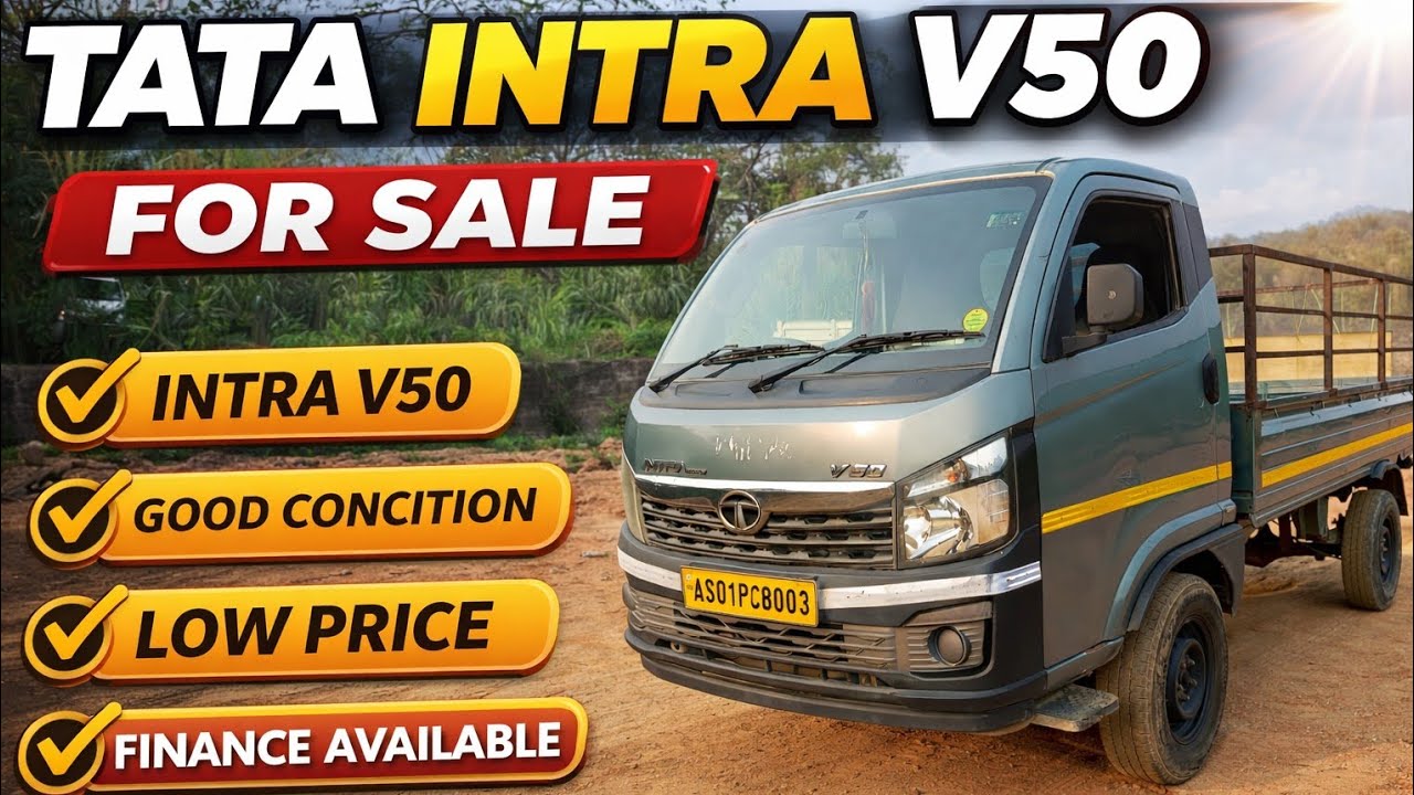 TATA INTRA V50//Second Hand Commercial Vehicle in Guwahati//Available for Sale