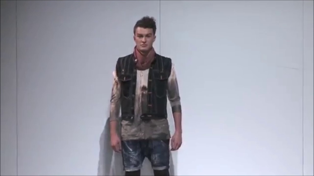 Dylan Cade at SAFW AW16 Walking for Afrikan Swiss