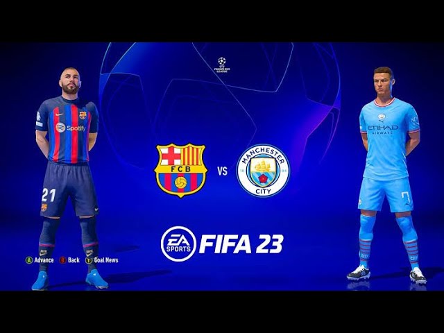 FIFA 23 - PSG vs Man City - UEFA Champions League Final Match