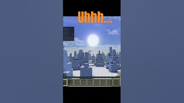 I used Shaders in MINECRAFT for the FIRST time #subscribe #minecraft #mods