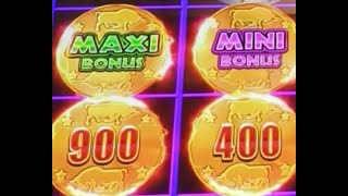(Short)⭐️$10 MAX BET BULL RUSH POKIE WINS WITH MAXI⭐️Toucan Twist