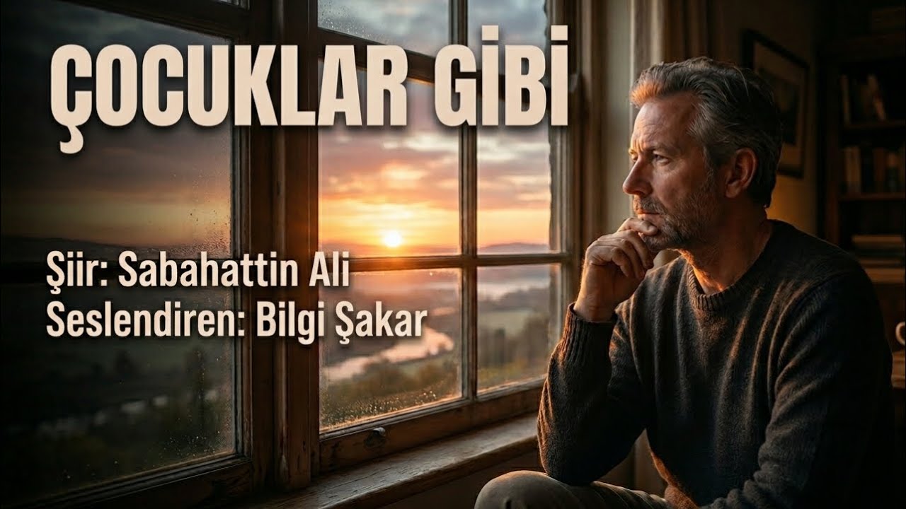 ÇOCUKLAR GİBİ - Şiir: Sabahattin Ali - Seslendiren: Bilgi Şakar - Müzik: Truvatv / Enes ilhan 