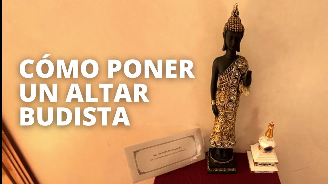CÓMO PONER UN ALTAR BUDISTA // OFRECIMIENTO BOLES DE AGUA // DHARMATIC