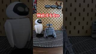 Wall-E and Eve - 3D Printed #shorts