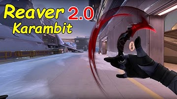 Finally Reaver Karambit (2.0) | VALORANT Reaver Bundle 2.0 Showcase (In-game)