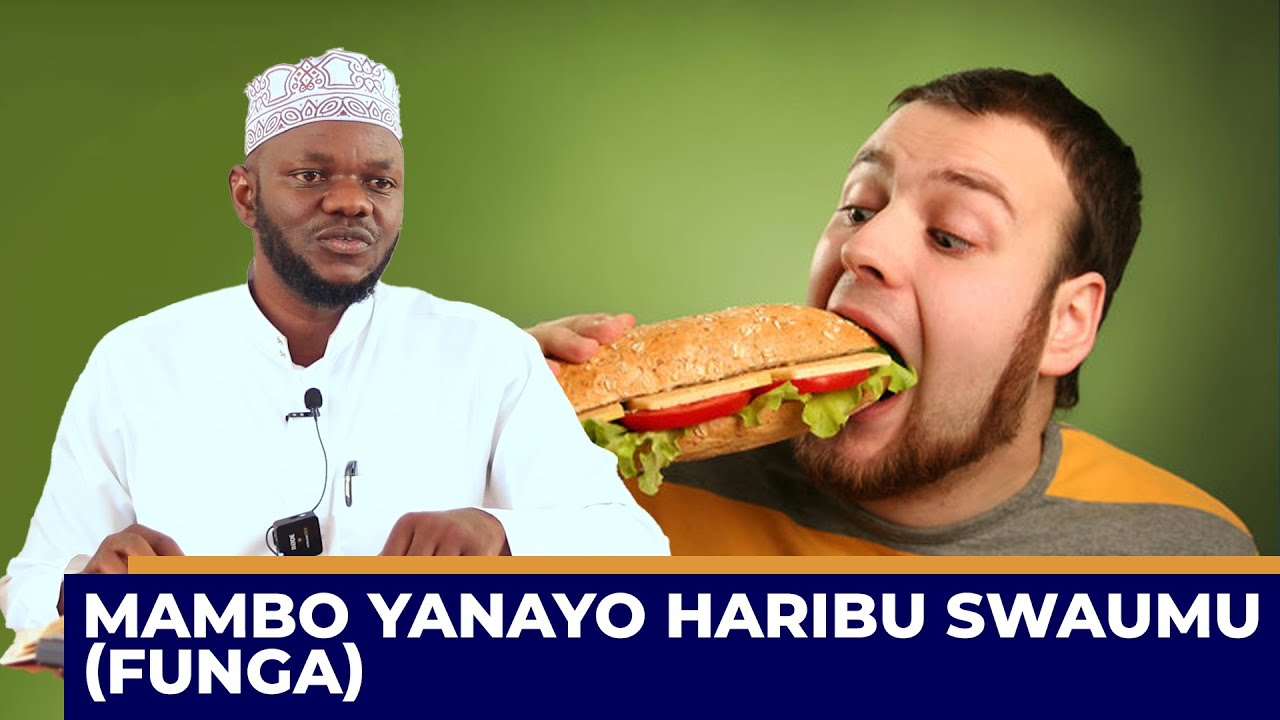 PART 01 | MAMBO YANAYO HARIBU SWAUMU | SHEIKH MUDATHIR YOYOTA