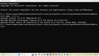 Gradle basic Android project command line  हिन्दी