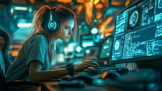 Night Music for Work — Deep Future Garage Mix for Concentration